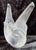 Figurative Vase Sylvie in Satin-Finished Crystal Glass by Lalique, 1960s For Sale - Image 3 of 8