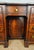 18th Century Style Walnut Knee Hole Writing Desk with Key and Lock, 1930 For Sale - Image 6 of 18