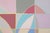 Bauhaus 2026, Color Field Modernist Painting of Tulip Echo, Bauhaus Grid, Large Pastel Tones on Canvas by Natalia Roman For Sale - Image 3 of 8