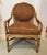 6 McGuire, Refurbished, Twisted “Barley” Bamboo/Rattan Chairs. Upholstered in a Rich, Warm Faux Suede Performance Fabric. For Sale - Image 12 of 12
