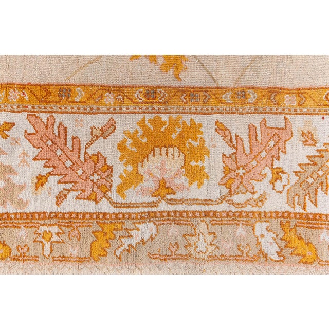1930s Turkish Oushak Rug For Sale In New York - Image 6 of 9
