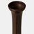 Japanese Bronze Vases A pair of bronze vases with tall thin necks from Japan. Very nice patina on the bronze. 10″h x 3″dia