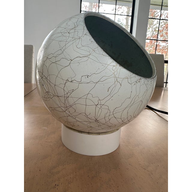 Mid 20th Century Mid 20th Century Afco Style Spotlight Atomic Dome Globe Eyeball Table Lamp For Sale - Image 5 of 10