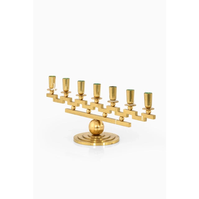 Swedish Candlestick by Lars Holmström For Sale - Image 3 of 5