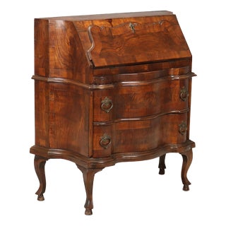 Antique Flap Cabinet with Drawers, Italy For Sale