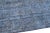 Vintage Persian Overdyed Handmade All-Over Blue Wool Rug For Sale - Image 9 of 11