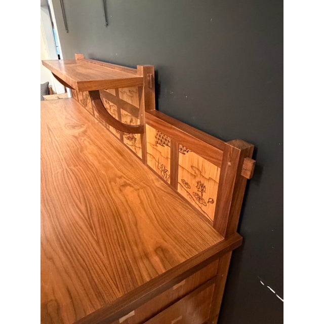 Custom Made Arts and Crafts Sideboard For Sale - Image 4 of 12