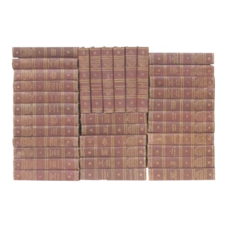 1909 - 1910 Antique Harvard Classics, 34 Volumes For Sale