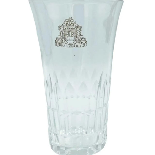 Vintage 5-Star Luxury Ritz Hotel Lisboa Lisbon Cocktail Tumbler Glasses- Set of 3 For Sale - Image 10 of 12