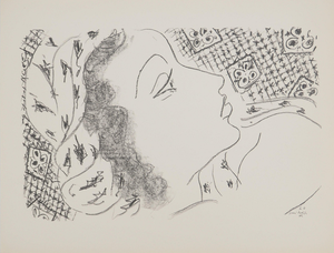 Henri Matisse, Femme au bandeau, Lithograph