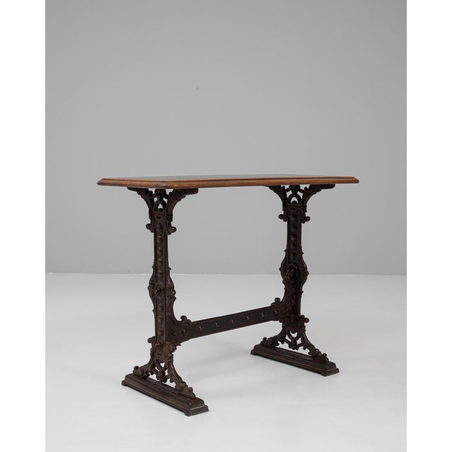 1900s English Cast Iron Pub Table By Gaskell & Chambers For Sale - Image 10 of 12