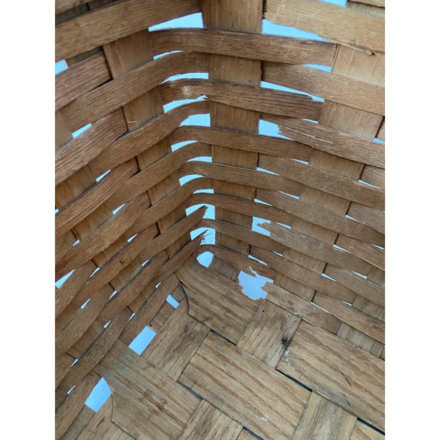 Late 20th Century Vintage Large Shoe Basket or Wall Hanging For Sale - Image 5 of 10