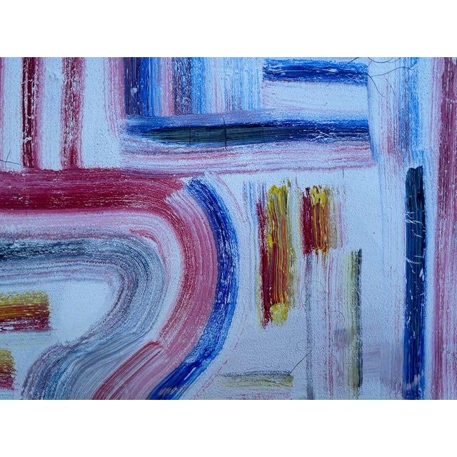 Abstract Composition, 1997, Oil on Canvas For Sale - Image 10 of 18