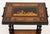 Italian Italian Two-Tier Marquetry Ebonized Games Table, 19th Century For Sale - Image 3 of 8