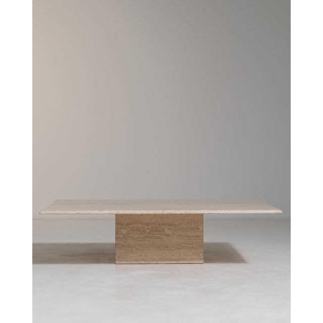 19th Century France Cream Marble Coffee Table For Sale - Image 9 of 11