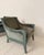Mid-Century Modern French Lounge Chairs in Green Velvet and Lacquered Wood, 1950, Set of 2 For Sale - Image 16 of 17