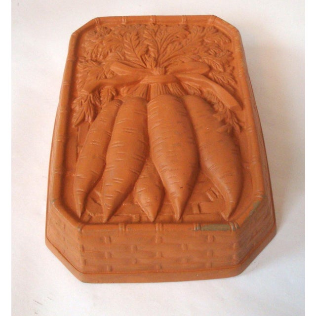 Terrine Wall Plates Terra Cotta Baking Food Molds, Pair Chairish