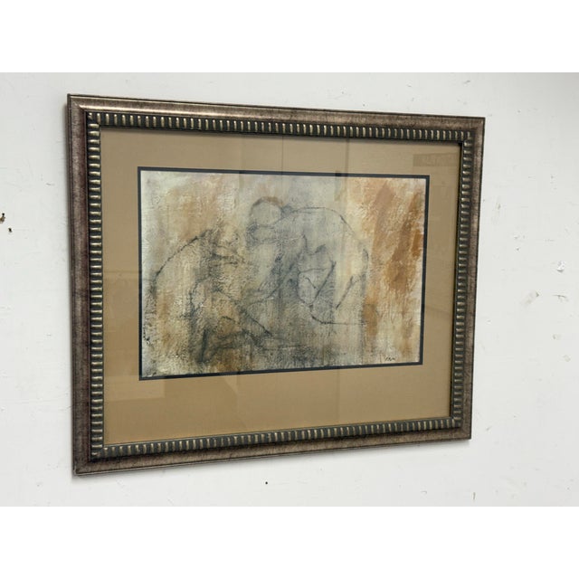 Early 21st Century P. Forte Signed Original Painting, Framed For Sale - Image 5 of 11