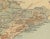 This orignal antique map is a historical depiction of the province of Barcelona from 1901. It showcases the varied terrain...