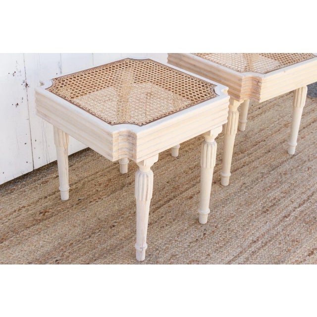 British Colonial Plantation Side Tables, Pair For Sale - Image 9 of 11