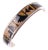 6.25" Supersmith "Native Earth" David Rosales Native American sterling bracelet For Sale