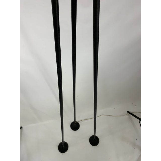 1970s Mid-Century Tripod Torchiere Floor Lamp by "Keystone" For Sale - Image 5 of 11
