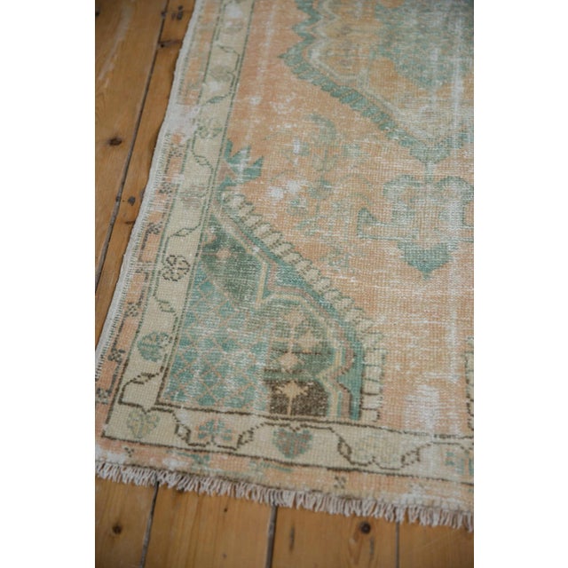 1950s Vintage Distressed Oushak Rug - 2'10" X 5'3" For Sale - Image 5 of 10