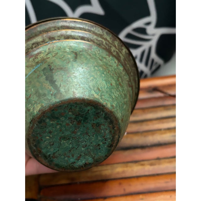 Carl Sorensen Carl Sorensen Vintage Art Deco Brown Bowl Signed For Sale - Image 4 of 5