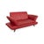 Sofas in Red Leather from Koinor Rossini, Set of 2 For Sale - Image 11 of 18