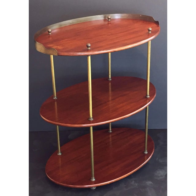 English Campaign Oval Table of Wood and Brass, circa 1880 For Sale In Austin - Image 6 of 13