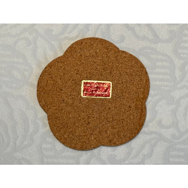 1960's Hallie St. Mary, Inc. Matching Capiz Shell Placemats & Coasters - Sets of 8 - 17 pcs For Sale - Image 10 of 15