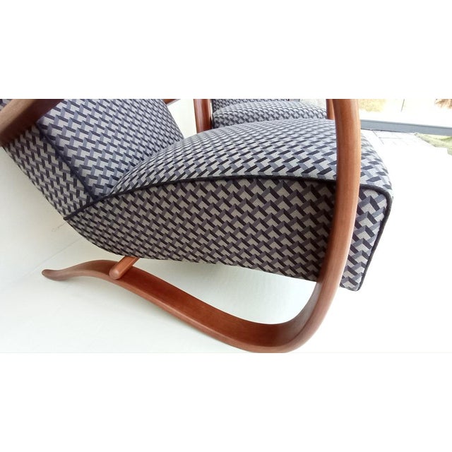 H-269 Lounge Chairs by Jindrich Halabala for Up Zavody, 1930s, Set of 2 For Sale - Image 11 of 16