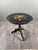 19th Century 19th Century Napoleon III Pedestal Table in Black Lacquered Wood with Painted Floral Decoration For Sale - Image 5 of 10