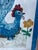 1970s Margarita Galetar 3d Paper Relief Etching "Gallo Azul" - Framed 31x27” For Sale - Image 6 of 12