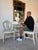French Provincial Vintage French Provincial Style Writing Desk For Sale - Image 3 of 17