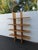 Modern Wood Vintage Open Bookcase Display Shelving Etagere 6457 For Sale - Image 3 of 14