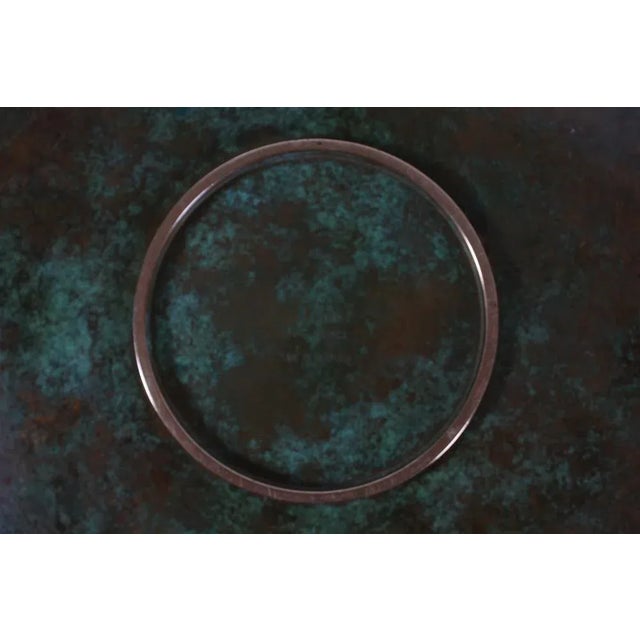 Art Deco Danish The Shepherdess and the Chimney Sweep Tinos Bronze Dish with Relief from H. C. Andersen, Denmark, 1950s For Sale - Image 10 of 11