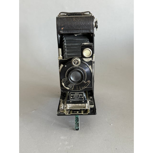 Antique 1914 Kodak Autographic 1a Series III Camera With Case For Sale - Image 9 of 15