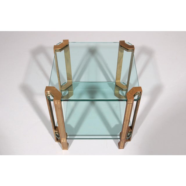 Peter Ghyczy T24 Coffee Table in Double Glass by Peter Ghyczy, 1970 For Sale - Image 4 of 10