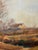 Alfonso Corradi, Rural Area with a Farmhouse in the Background., 1800s, Oil Painting on Panel For Sale - Image 5 of 5
