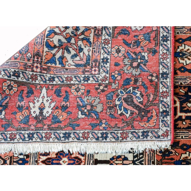 1970s Vintage Bakhtiari Rug For Sale - Image 11 of 13