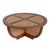 2020s Bali Breeze 42 in. Round Wood and Mesh Woven Coffee Table, Heritage For Sale - Image 5 of 10