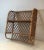 Adrien Audoux and Frida Minet Attributed to Audoux Minet, Rattan and Wood Wall Shelves, French, circa 1950 For Sale - Image 4 of 13