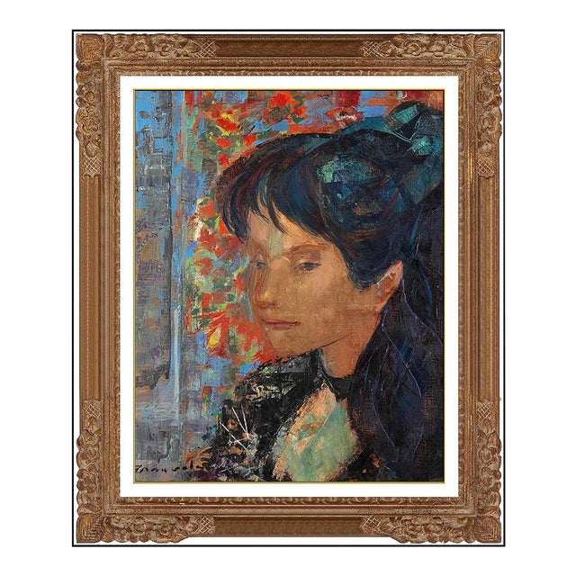 1960s Eleanor Oil Painting, Emilio Grau Sala For Sale