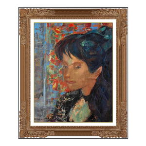 1960s Eleanor Oil Painting, Emilio Grau Sala