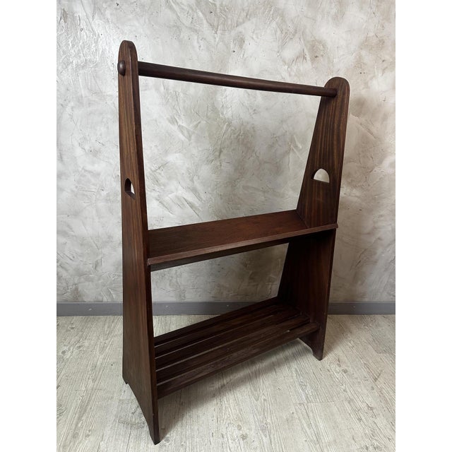 Scandinavian Coat Rack in Walnut, 1960 For Sale - Image 12 of 12