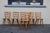 Scandinavian Style Bistro Chairs in Beech Wood from Bombenstabil, 1950s, Set of 6 For Sale - Image 4 of 15