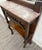 Antique Victorian Eastlake Hall or Entry Pier Mirror With Tennessee Red Marble For Sale - Image 9 of 14