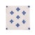 Set of 9 Delft Tiles in Cobalt Pattern of Florets, C. 1700’s For Sale - Image 18 of 18