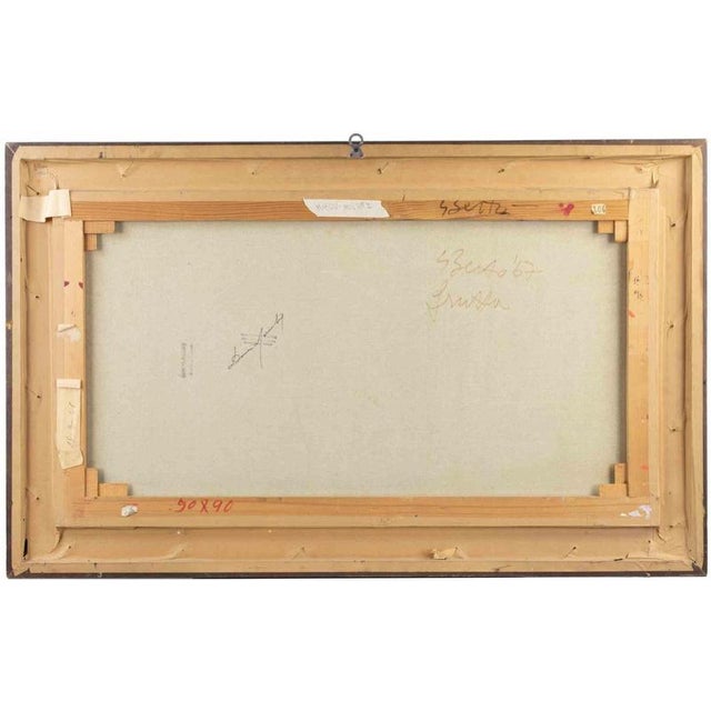 Gianpaolo Berto, Fruits, 1967, Oil Painting, Framed For Sale - Image 4 of 5